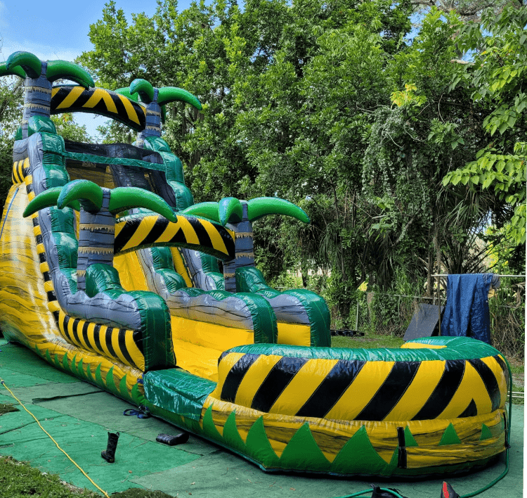 yellow Water Slide